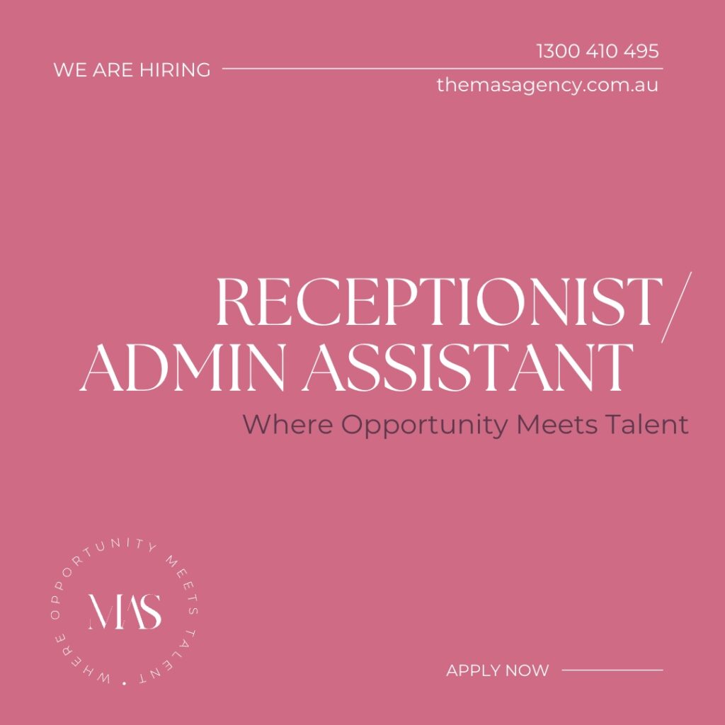 Image presents Admin Assistant Jobs Brisbane