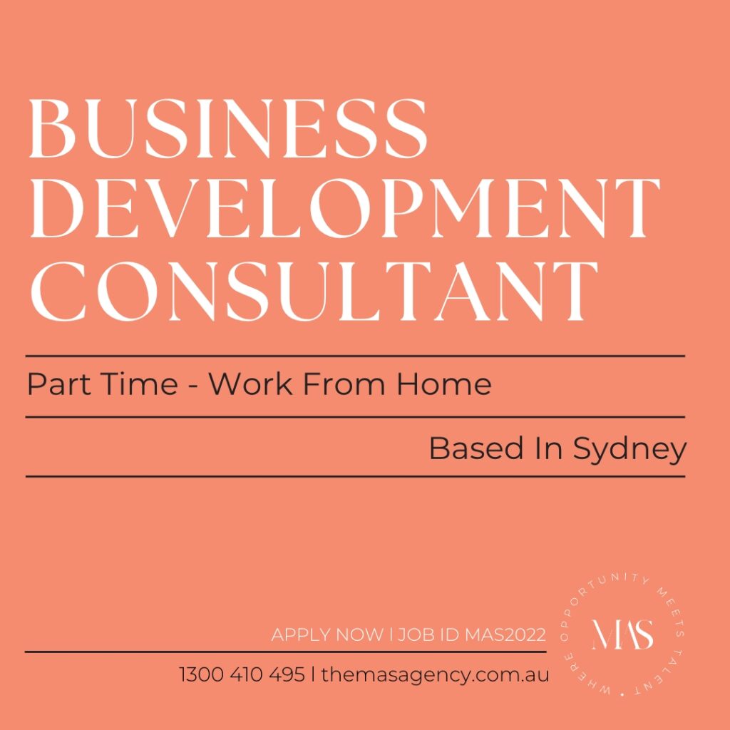 Image presents Business Development Consultant Jobs Sydney