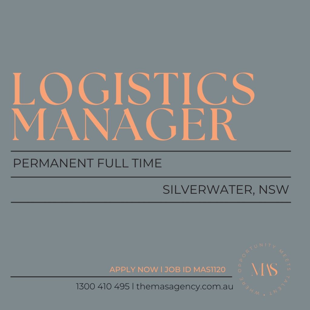 Image presents Logistics Manager Jobs Silverwater